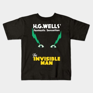 The Invisible Man Movie Poster Kids T-Shirt